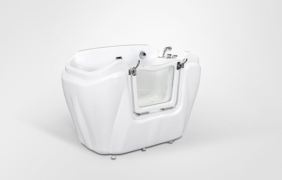 Electric bath tub dog washing machine pet spa dog bathtubs GG-1306-1 upgrade (with glass door)
