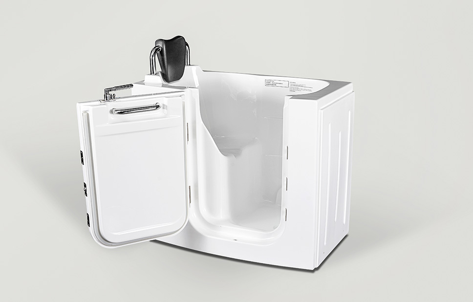 T-108S Portable Massage Indoor Bathtub with shower For old people and disabled people