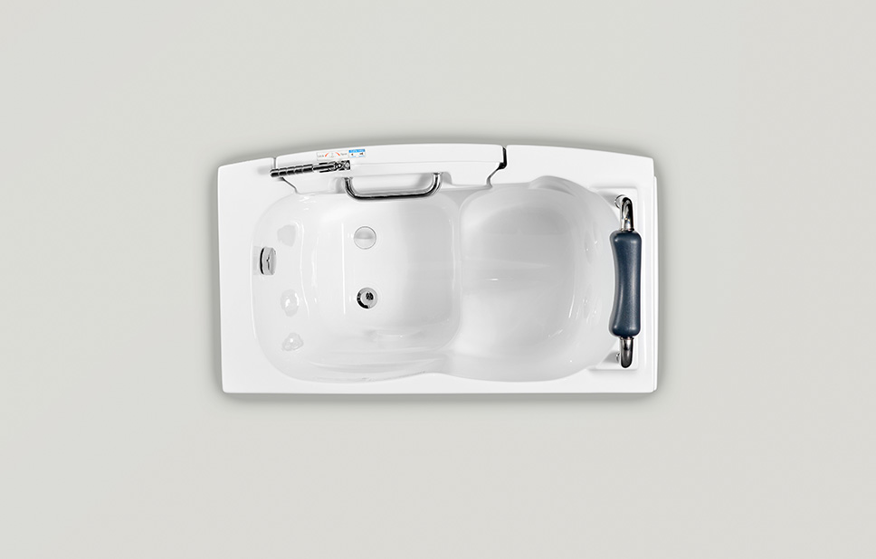 T-108S Portable Massage Indoor Bathtub with shower For old people and disabled people