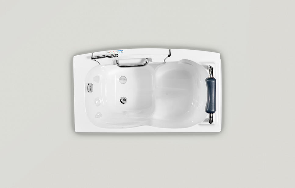 T-108S Portable Massage Indoor Bathtub with shower For old people and disabled people