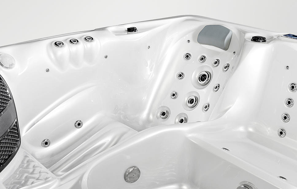 Rectangular Big Swim Spa Outdoor Whirlpool Luxury Hot Tub USA Acrylic Outdoor spa bathtub BA-829