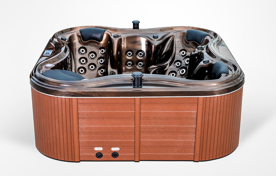whirlpool bathtub/bathtub manufacturer/cheap massage bathtub Outdoor spa bathtub BA-824