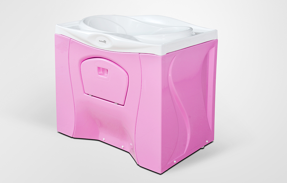 Simple small bathroom bathtub white acrylic SPA Tub Baby bathtub ZP-1603