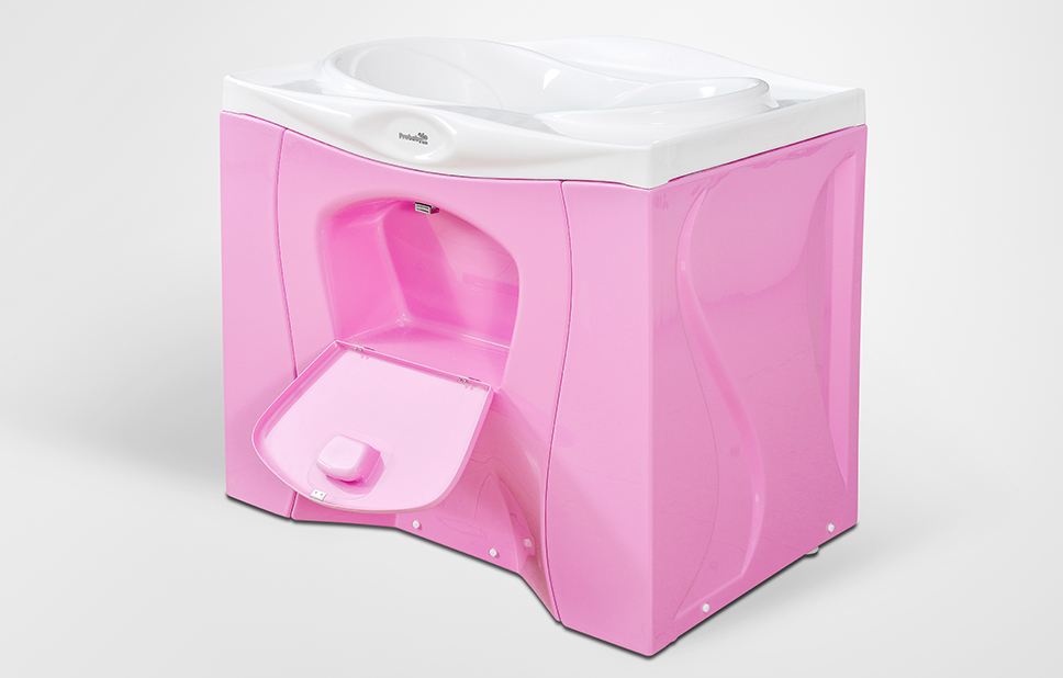 Simple small bathroom bathtub white acrylic SPA Tub Baby bathtub ZP-1603