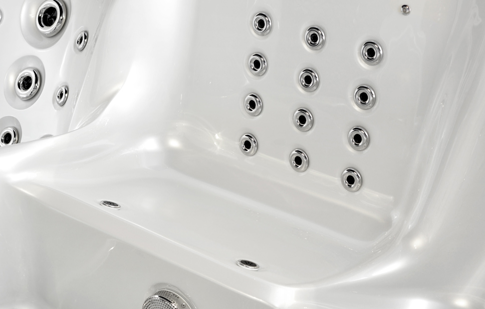 Rectangular Big Swim Spa Outdoor Whirlpool Luxury Hot Tub USA Acrylic Outdoor spa bathtub BA-829
