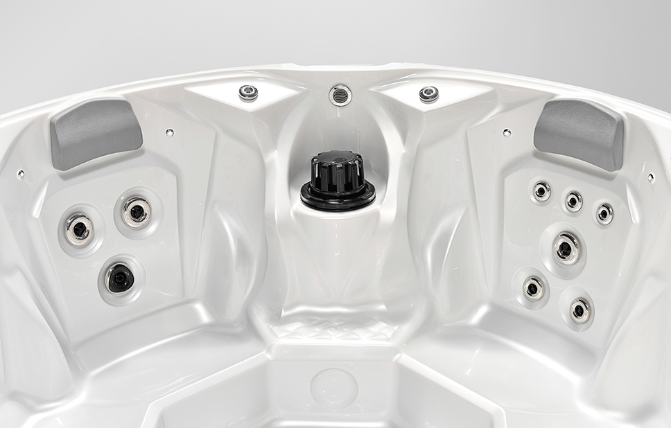 Hot Sale Rectangular Big Swim Spa Outdoor Whirlpool Luxury Hot Tub USA Acrylic BA-828