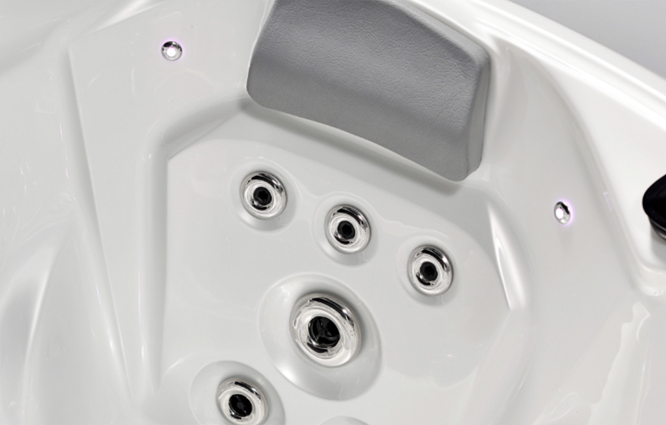 Hot Sale Rectangular Big Swim Spa Outdoor Whirlpool Luxury Hot Tub USA Acrylic BA-828