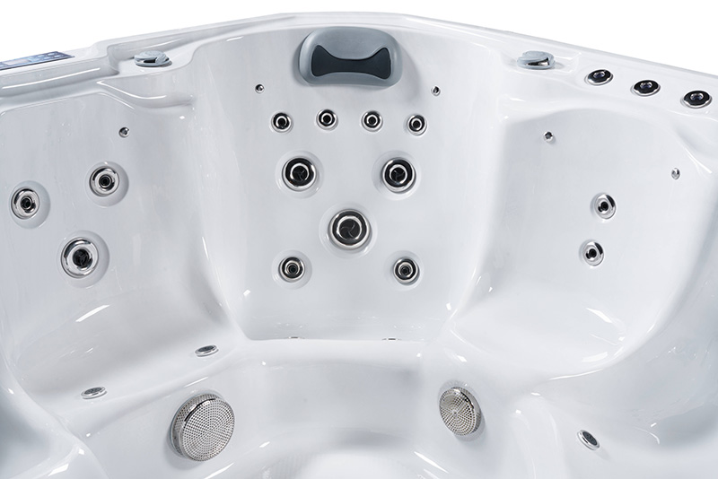 Whirlpool China 6 Persons Adult Acrylic Hot Packing Color Material Water People Origin Type Spa Control BA-834