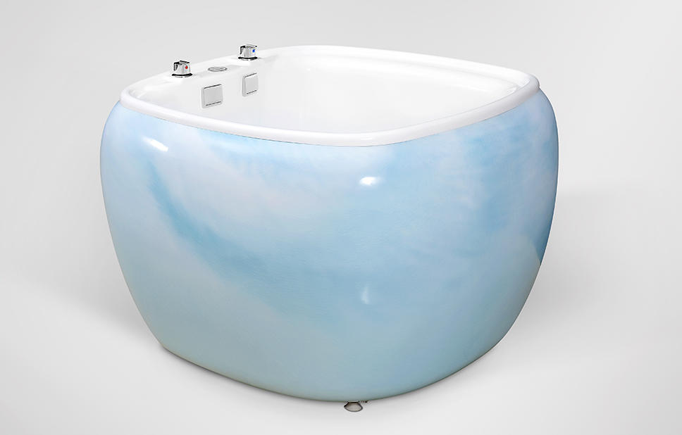 High quality freestanding acrylic baby spa bathtub kids bathroom tub Baby bathtub YC-1203